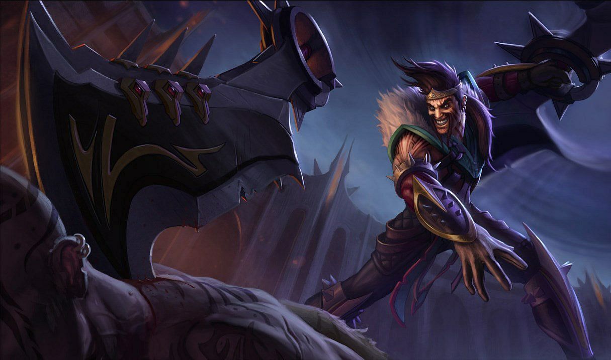 Draven&#039;s aggression and damage is tough for Jhin to deal in lane (Image via League of Legends)