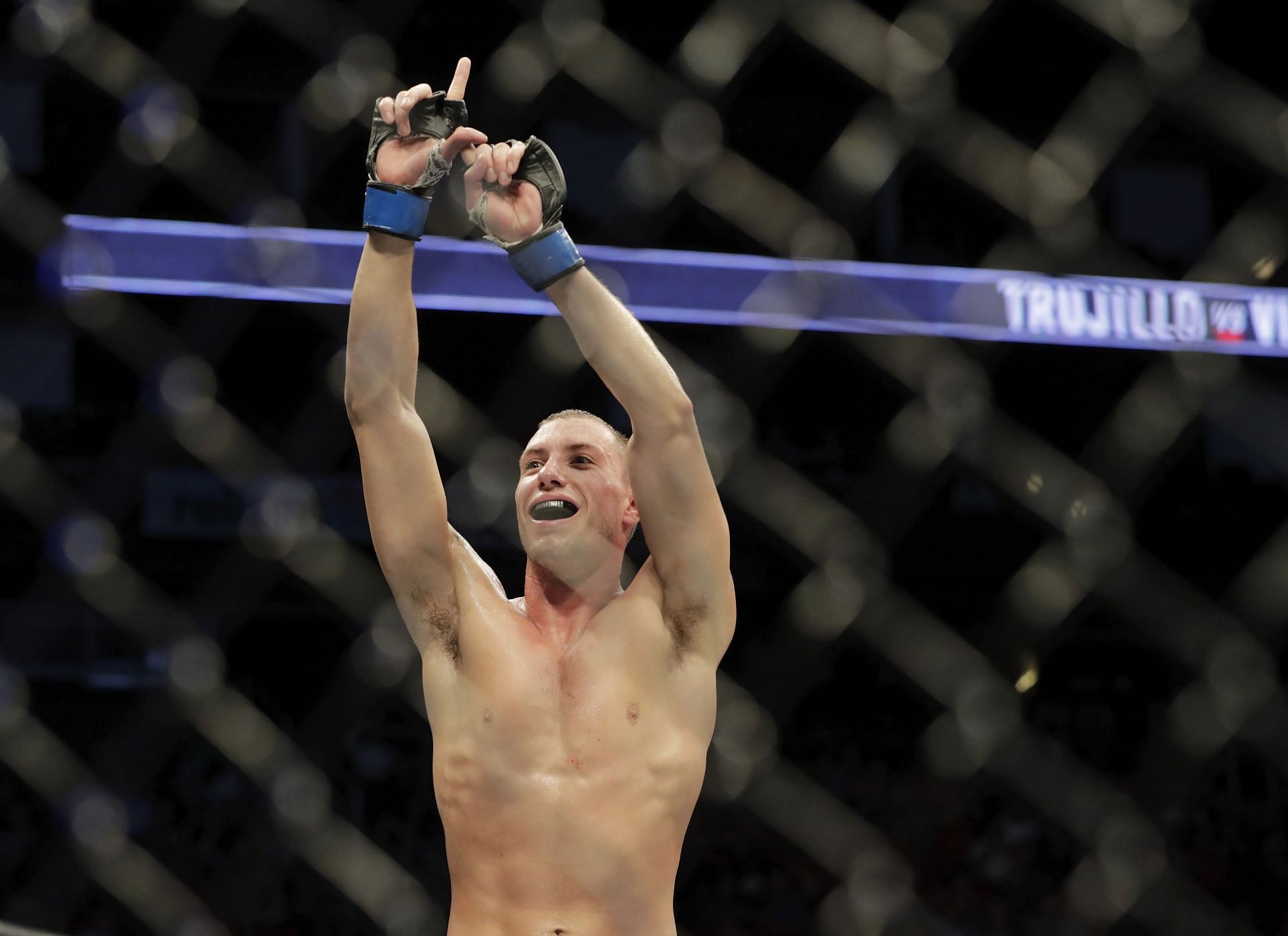 James Vick at a UFC Fight Night event