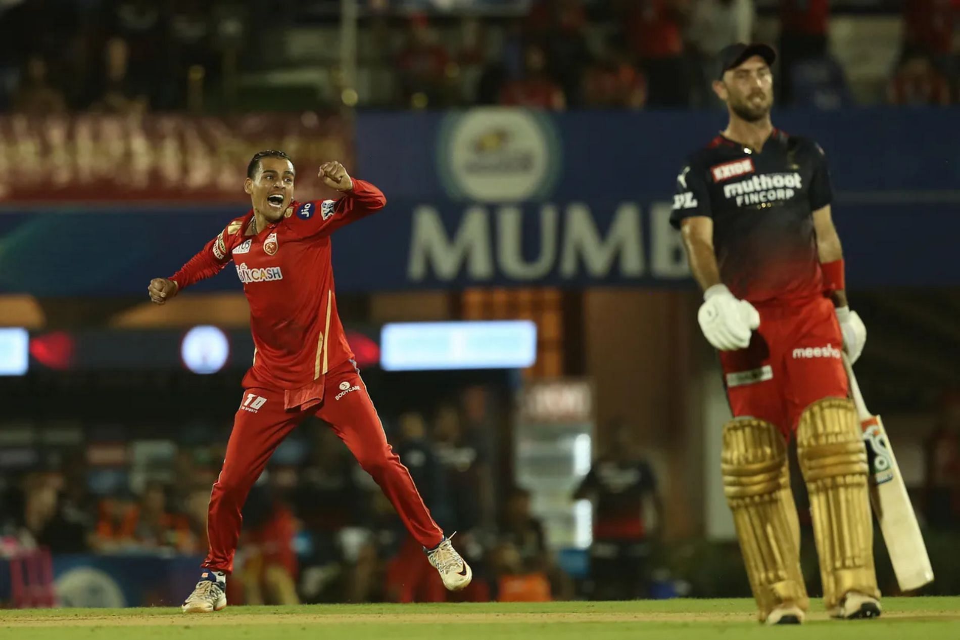 Rahul Chahar is ecstatic after claiming a wicket. Pic: IPLT20.COM