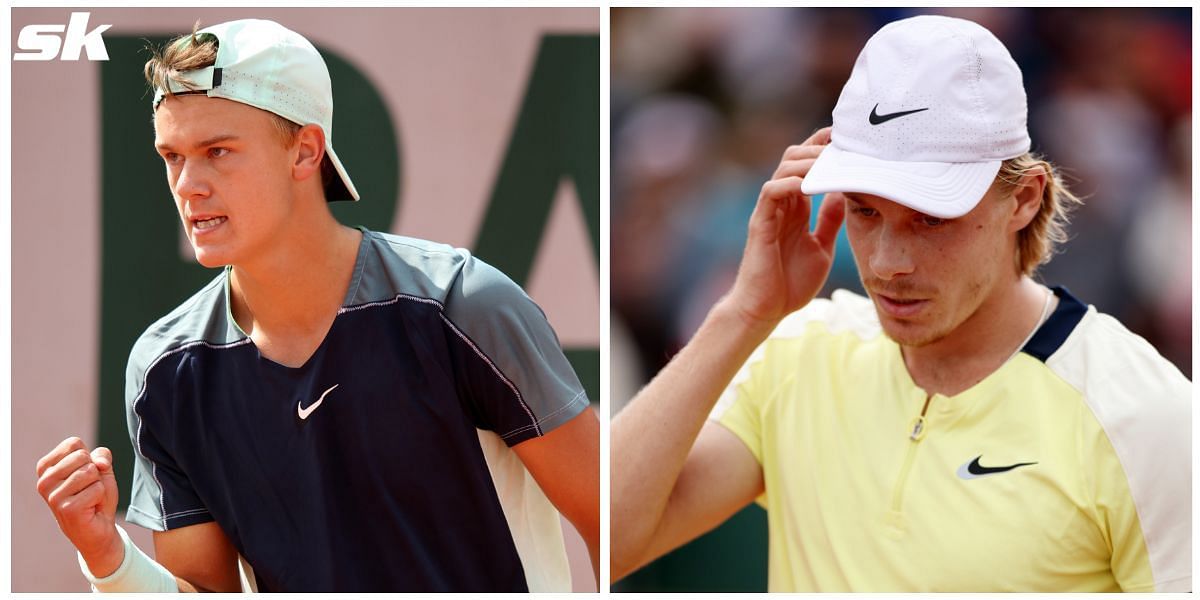 Denis Shapovalov was one of the high-profile casualties on the third day of the French Open..