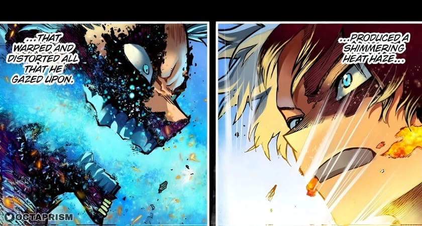 My Hero Academia chapter 352 raw scans: Shoto freezes everything in an
