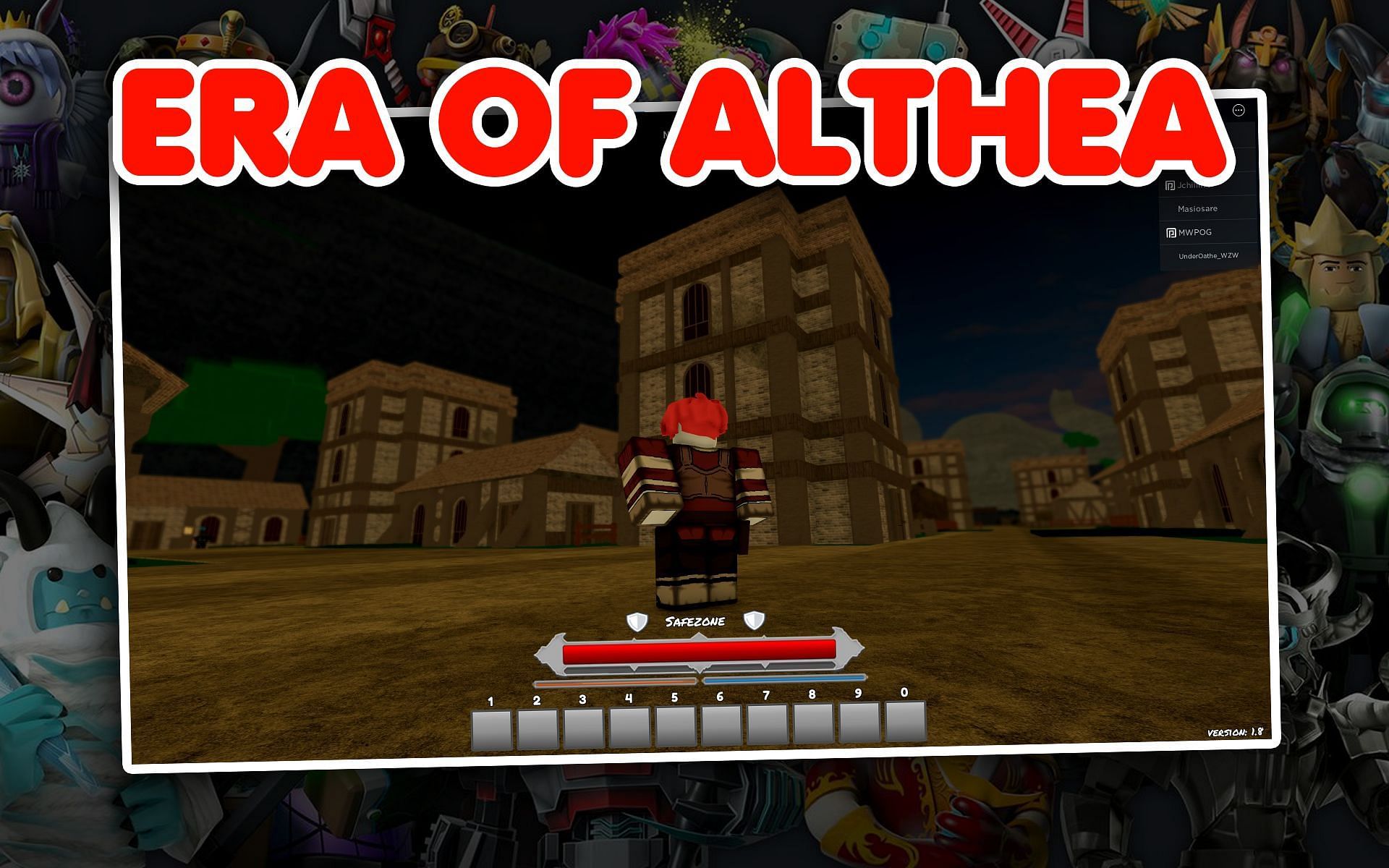 Gamers can use codes in Era of Althea to obtain several free rewards (Image via Sportskeeda)