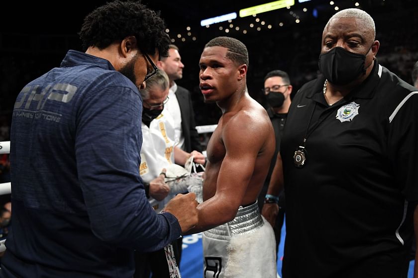 Boxing News Devin Haney's dad will not attend unification bout