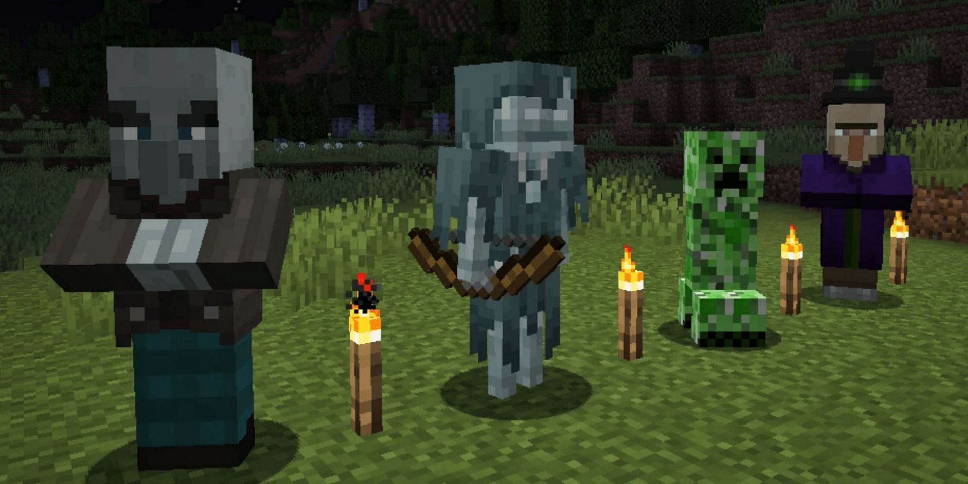 Some Minecraft mobs should be treated cautiously due to their dangerous powers (Image via Mojang)