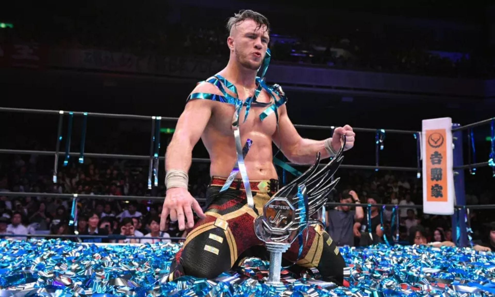 Will Ospreay is a former IWGP Heavyweight Champion