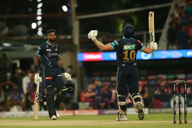 Who won yesterday's IPL match 2022, GT vs RR - Match 71 (Qualifier 1)?