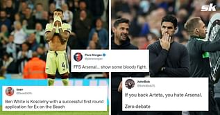 Twitter explodes as Arsenal damage Champions League qualification hopes after 2-0 loss at Newcastle