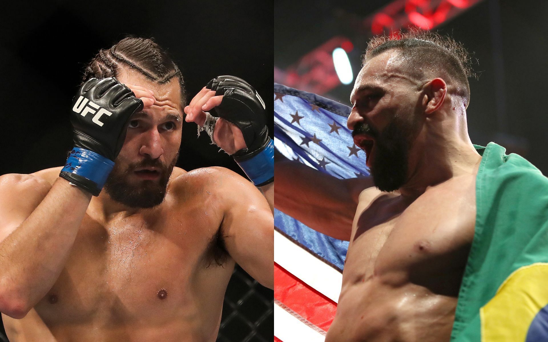 Michel Pereira (right) called out Jorge Masvidal (left) after his most recent win