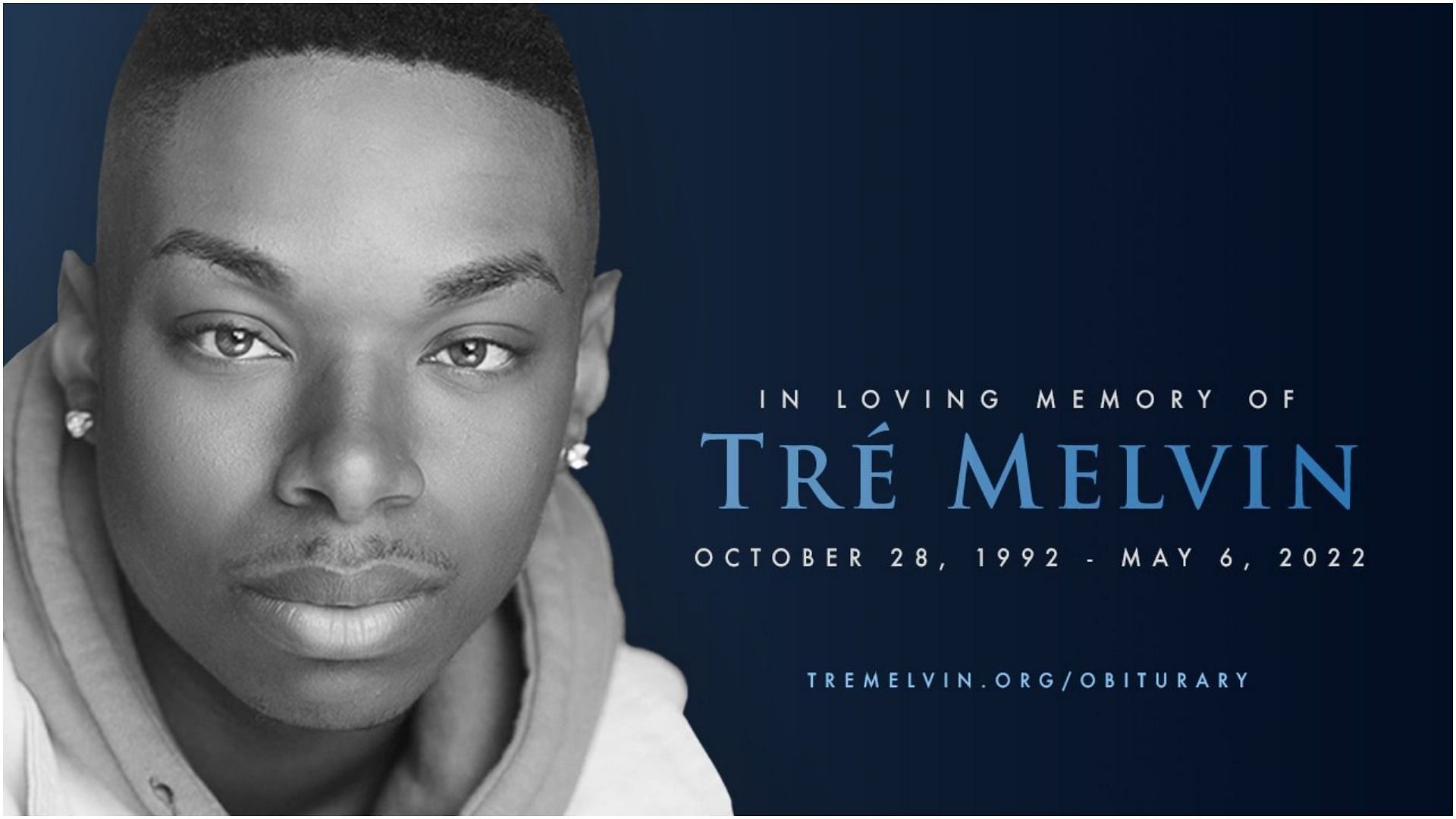 Tre Melvin is releasing a new song on May 6 (Image via @tremelvin/Twitter) ...