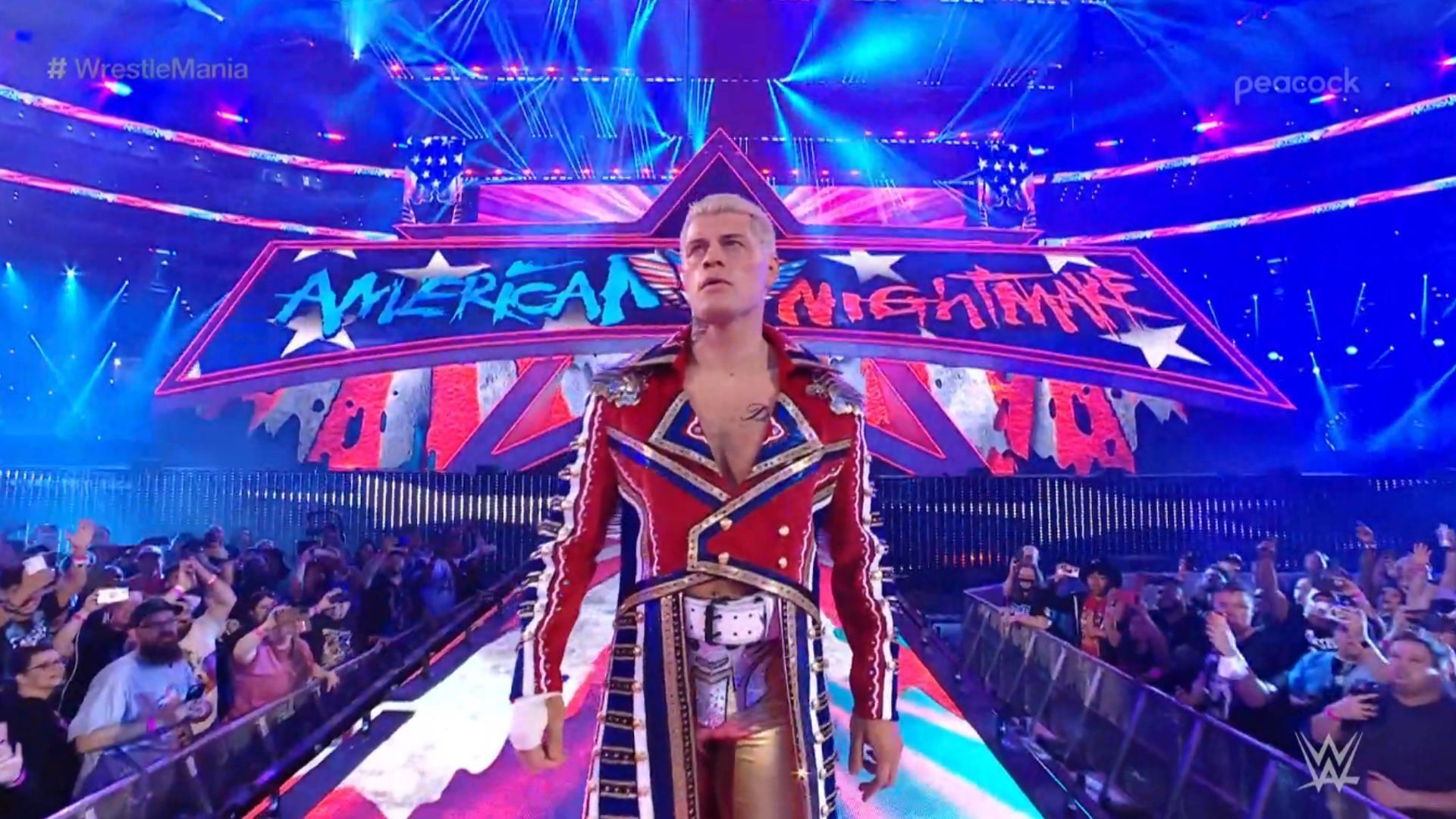 Cody Rhodes made his return to WWE at WrestleMania