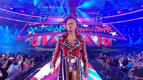 Cody Rhodes made his return to WWE at WrestleMania