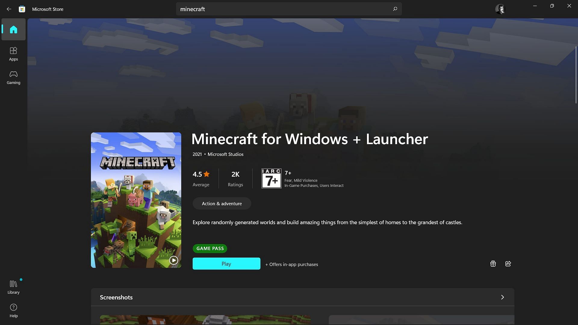 How to download Minecraft Bedrock Edition on Windows 11: A step-by