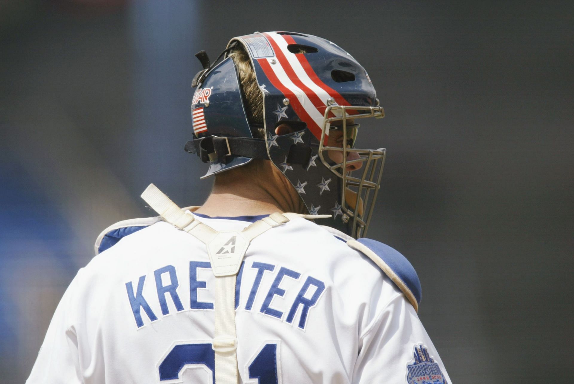 Chad Kreuter, catcher and main Dodgers player involved in the brawl