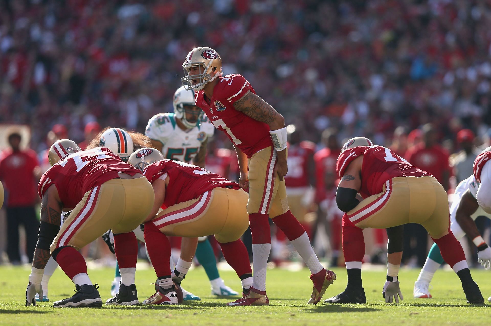 Colin Kaepernick could join the QB competition in Miami