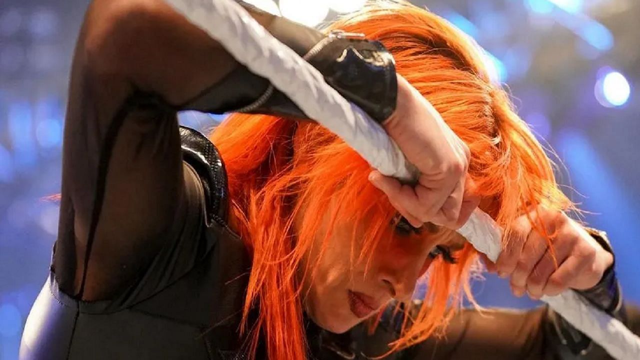Watch Former Women's Champion gives a Stinkface to Becky Lynch at WWE