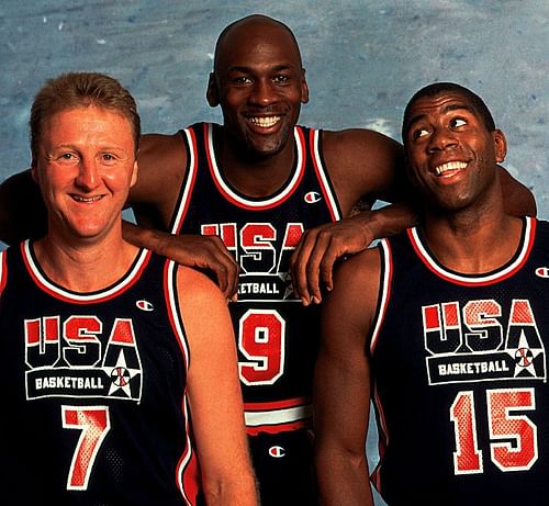 The Barcelona Olympics signaled Michael Jordan's official reign in the NBA. [Photo: Pinterest]