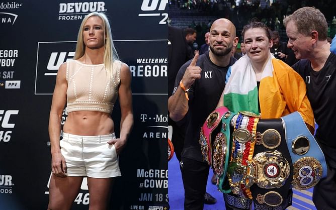 Ex-UFC champion Holly Holm wants to face Katie Taylor on her return to boxing - "That would be the fight I want"