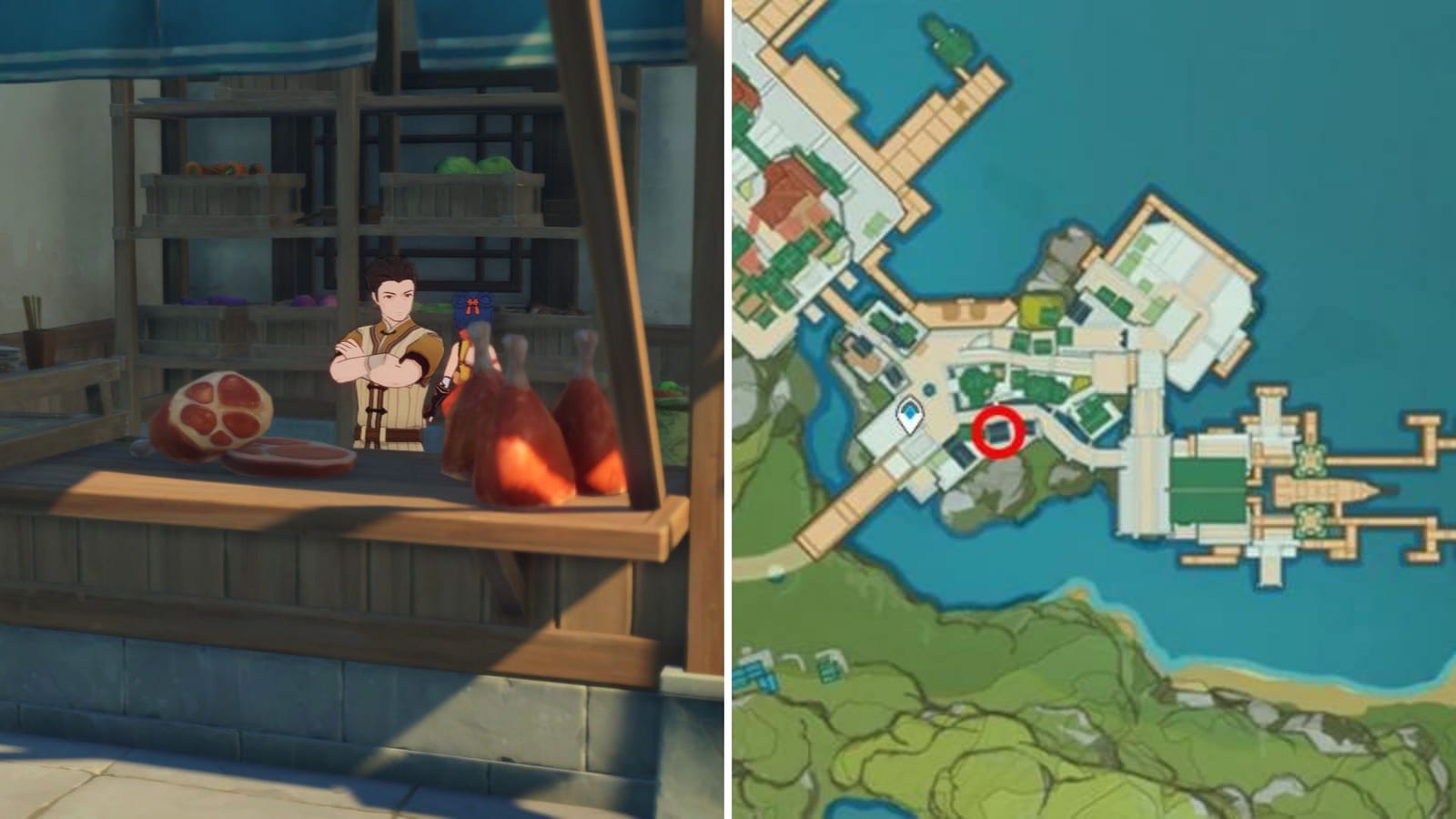 Where to buy Carrots in Genshin Impact? Marvelous Merchandise guide