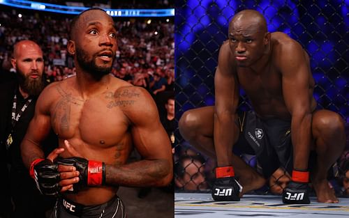 Leon Edwards (left); Kamaru Usman (right)