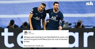 “Football doesn’t get better than playing with Messi” – Fans react as Fabrizio Romano confirms Kylian Mbappe will stay at PSG