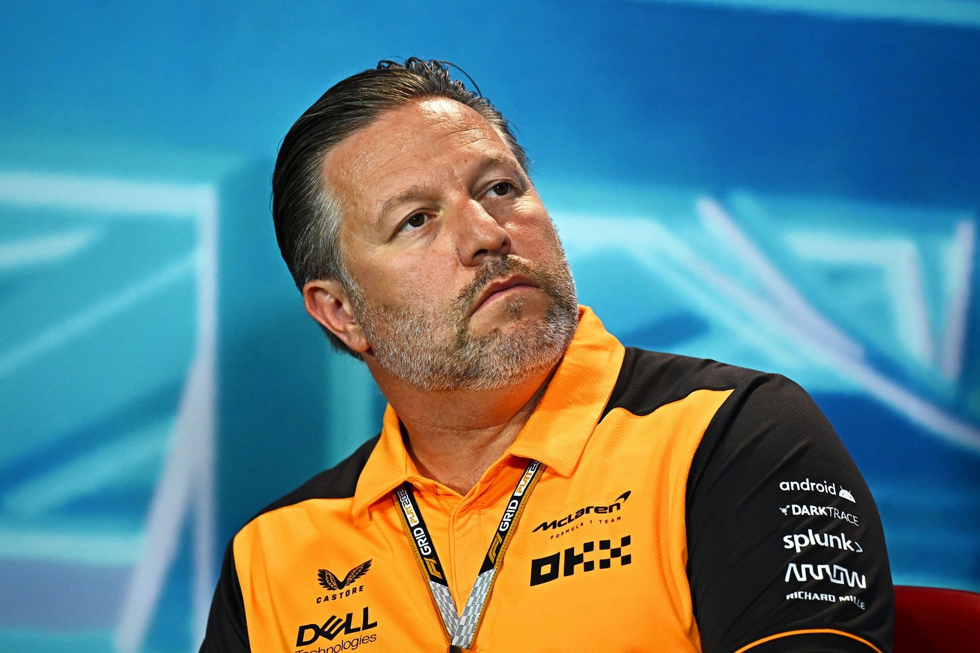 Zak Brown during the F1 Grand Prix of Miami - Final Practice