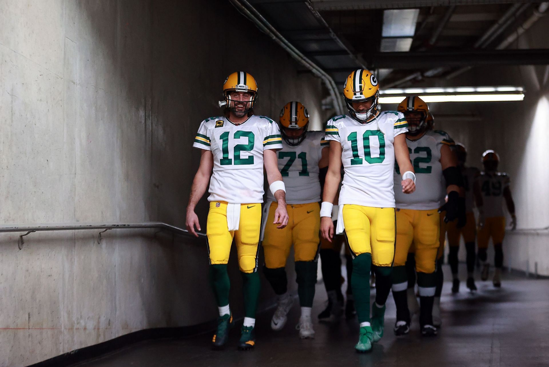 The Packers have a potentially potent 1-2 punch at QB