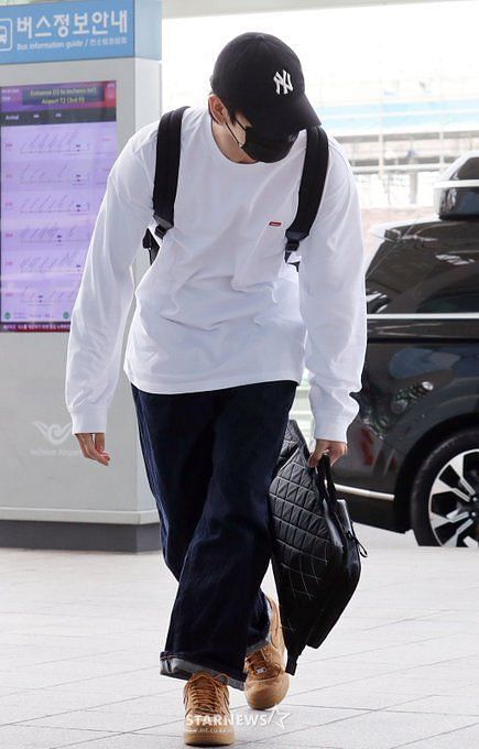 BTS #Jungkook Airport Style