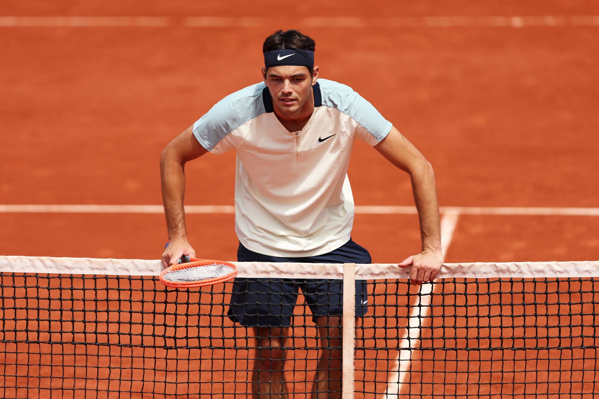 Taylor Fritz at the 2022 French Open - Day Four