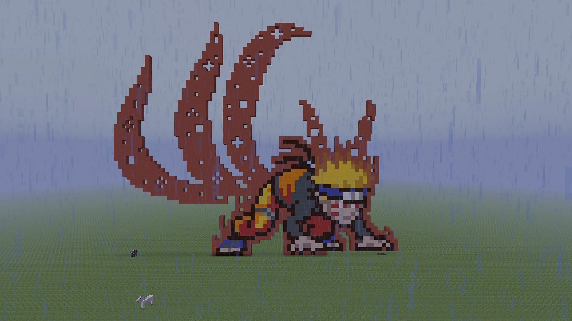 I made a naruto skin : r/Minecraft