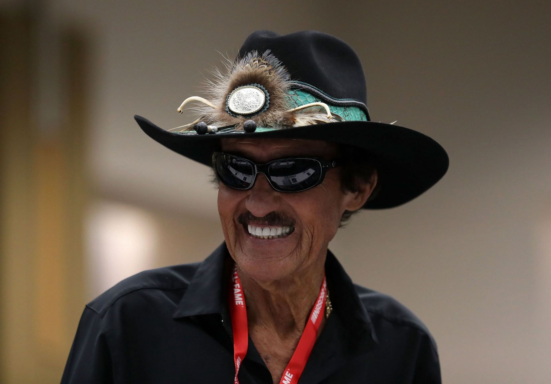 Richard Petty watches on during the NACAR Hall of Fame Voting Day at NASCAR Hall of Fame.