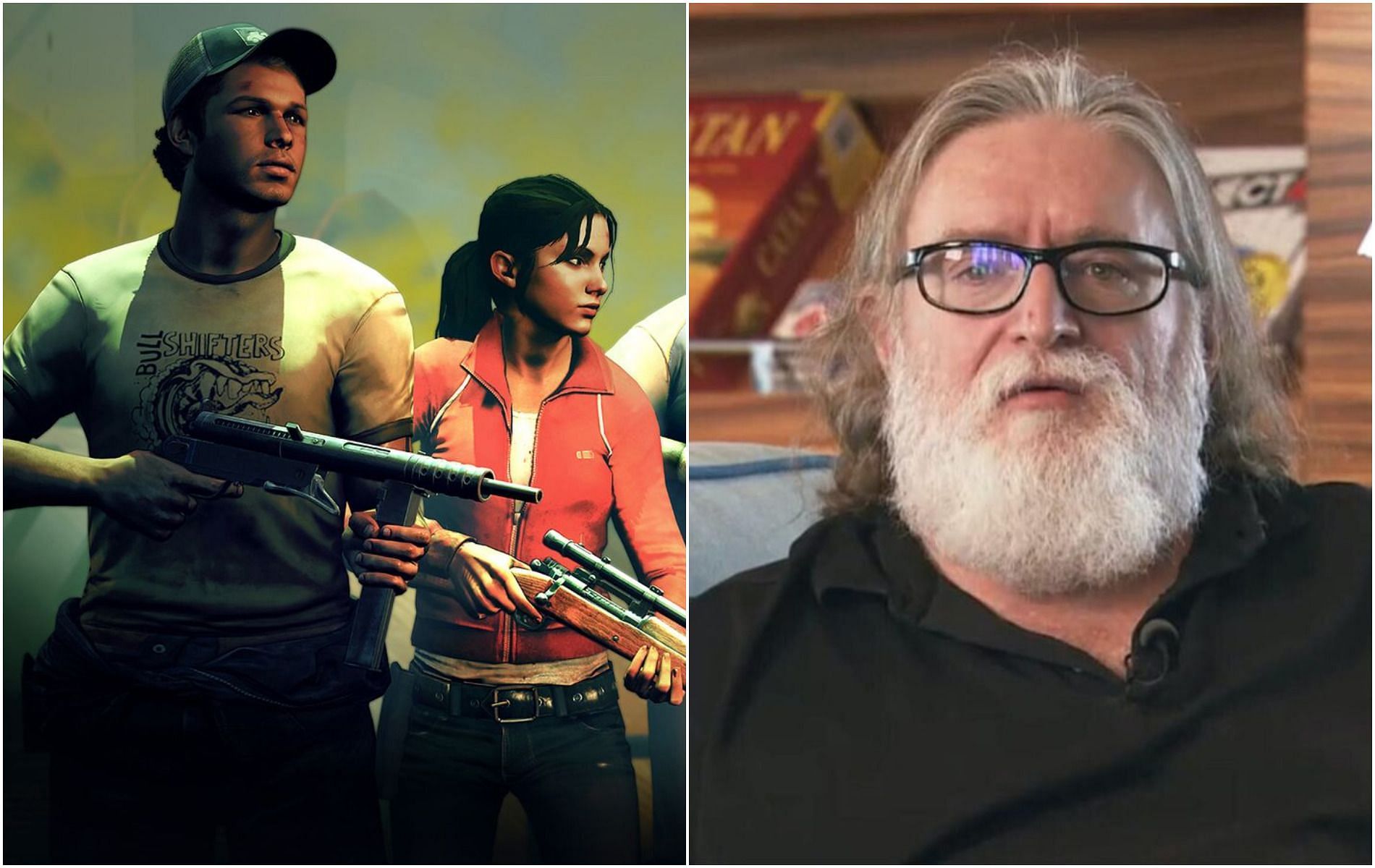 The iconic FPS series could have gone a different direction entirely (Images via Valve/Gabe Newell)