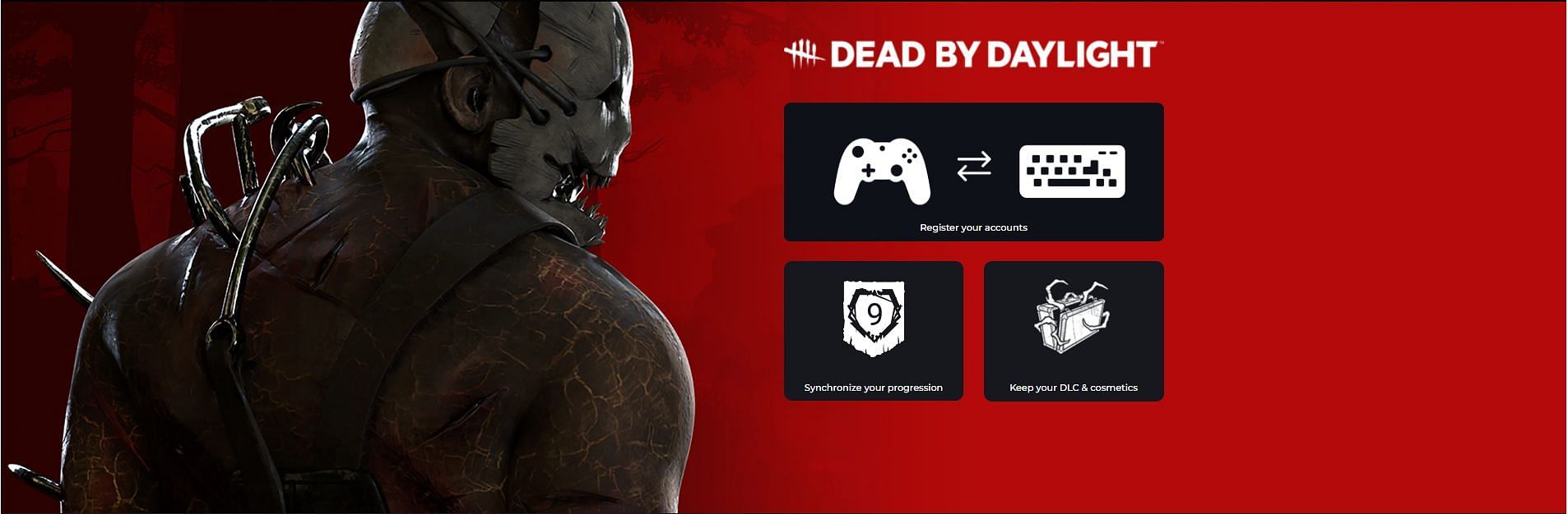 This portion of the site shows what the cross-platform feature provides (Image via Behaviour Interactive Inc.)