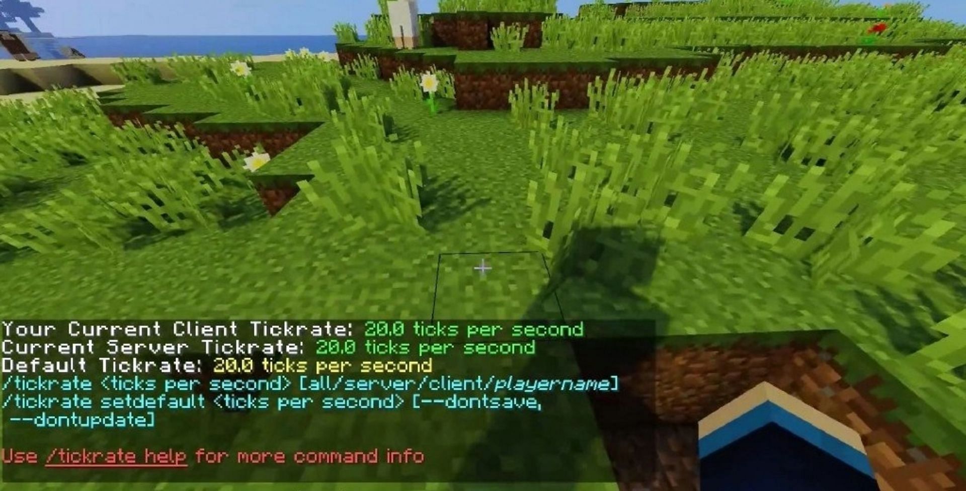 Tick speeds can be altered by player commands (Image via Mojang)