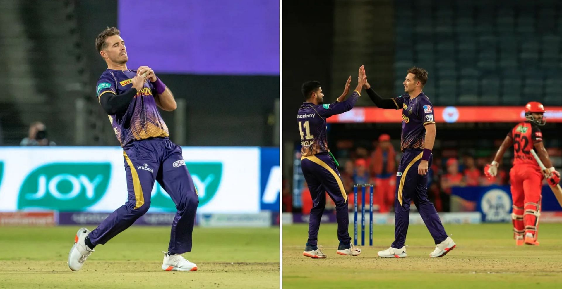 Tim Southee takes a brilliant catch on the follow through (Credit: BCCI/IPL)
