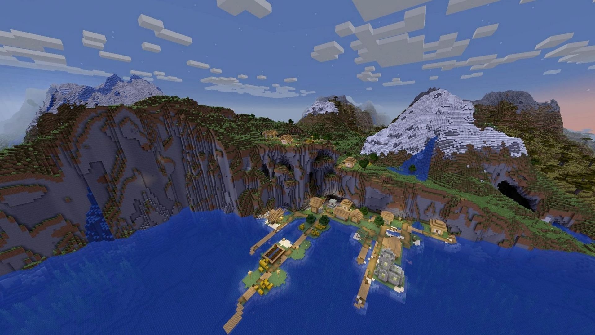 Minecraft 1.18.2 seeds can harness the full power of the version&#039;s new world generation (Image via Mojang)