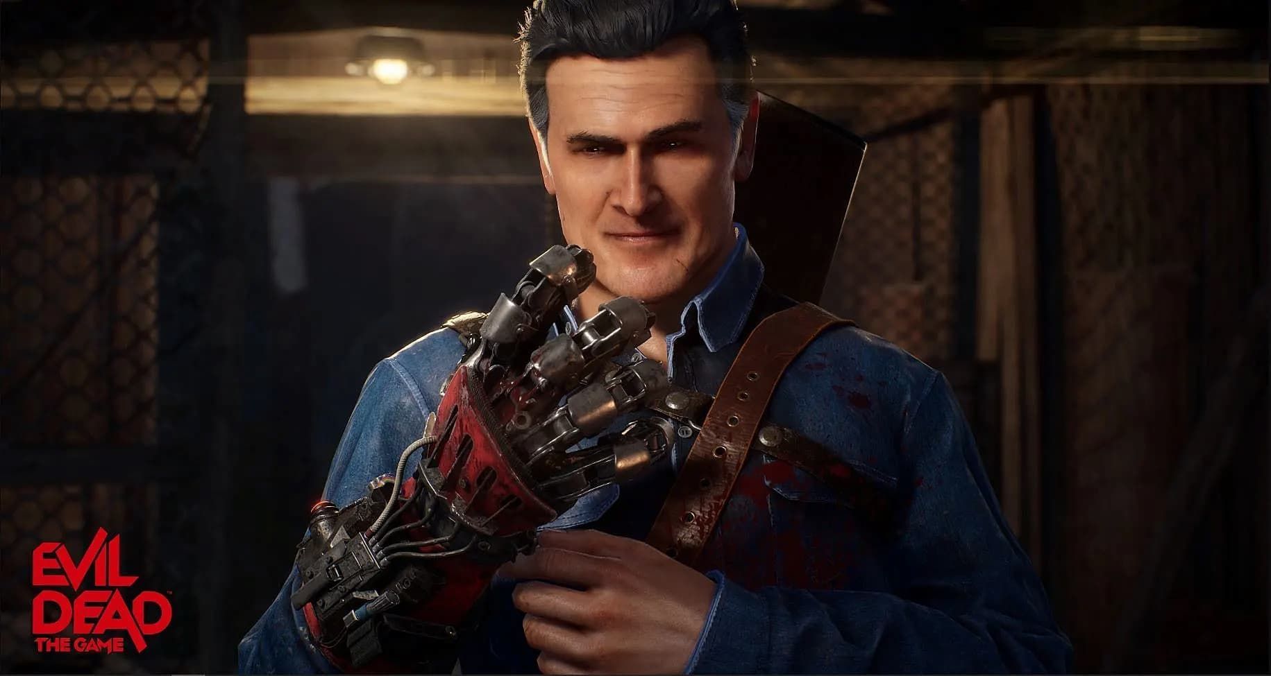 A look at the Ash vs. Evil Dead version of Ash Williams in Evil Dead: The Game (Image via Saber Interactive)