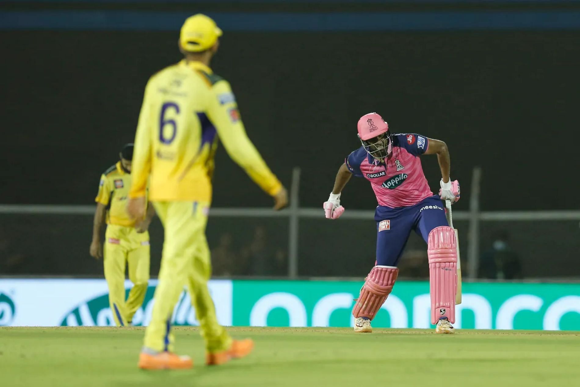 Ravichandran Ashwin celebrates after guiding Rajasthan to victory over Chennai. Pic: IPLT20.COM