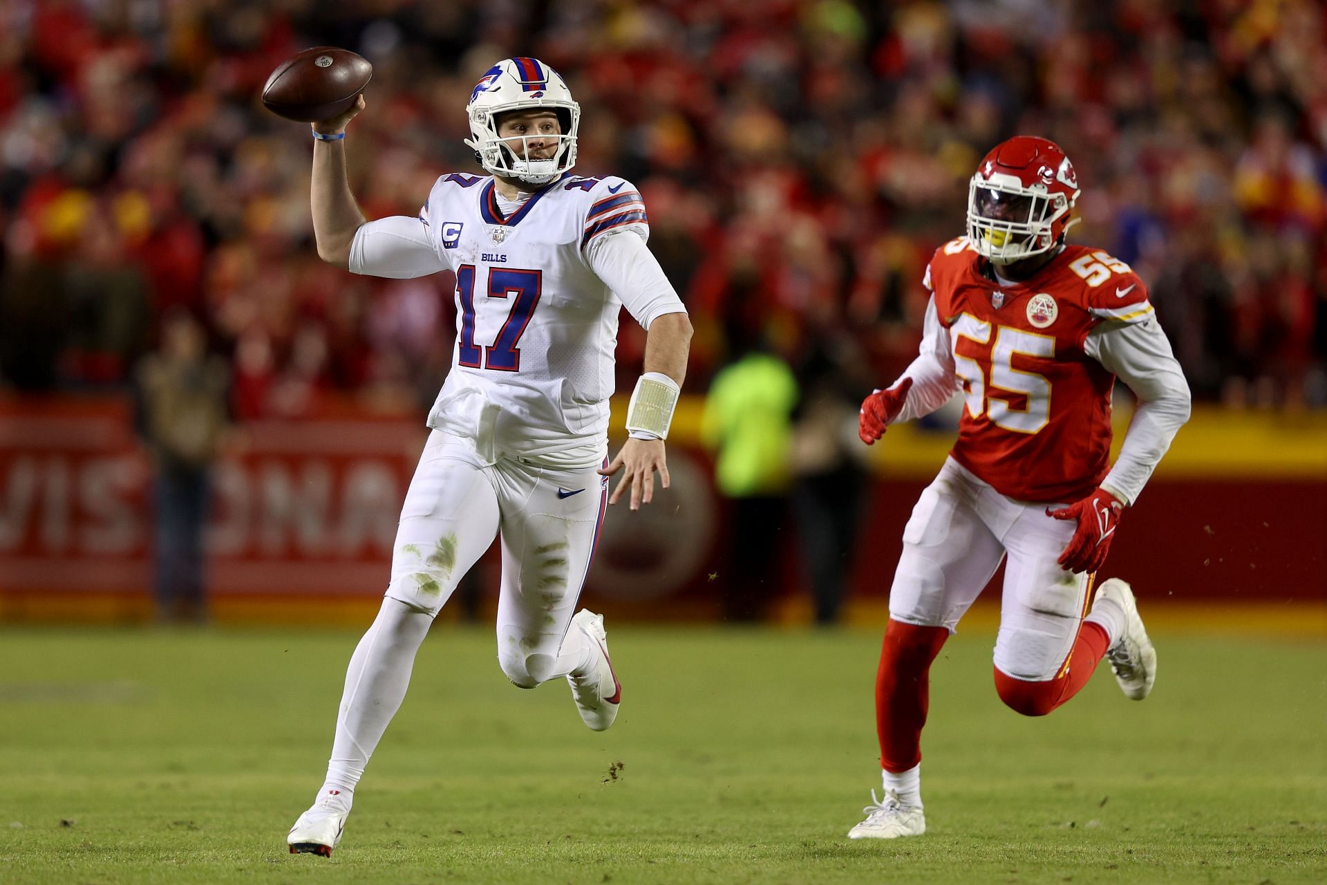 Josh Allen has developed consistently since being drafted by Buffalo
