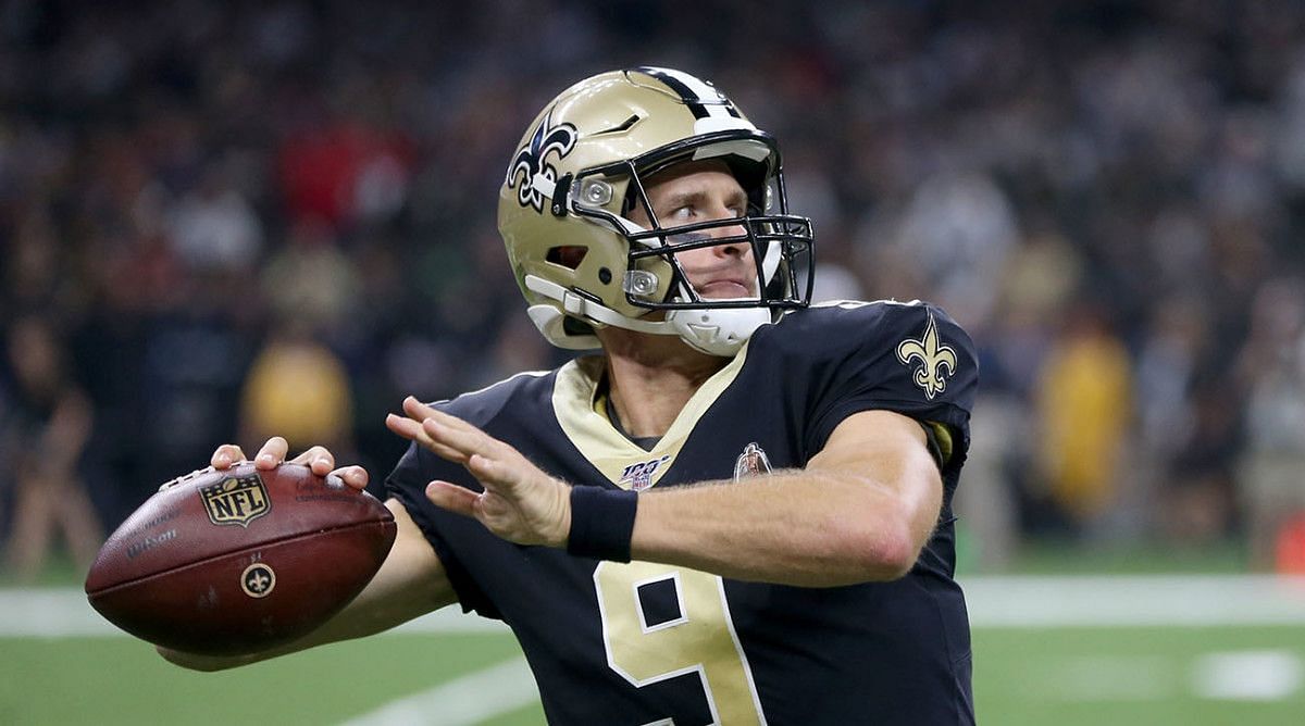 Drew Brees in action for the New Orleans Saints