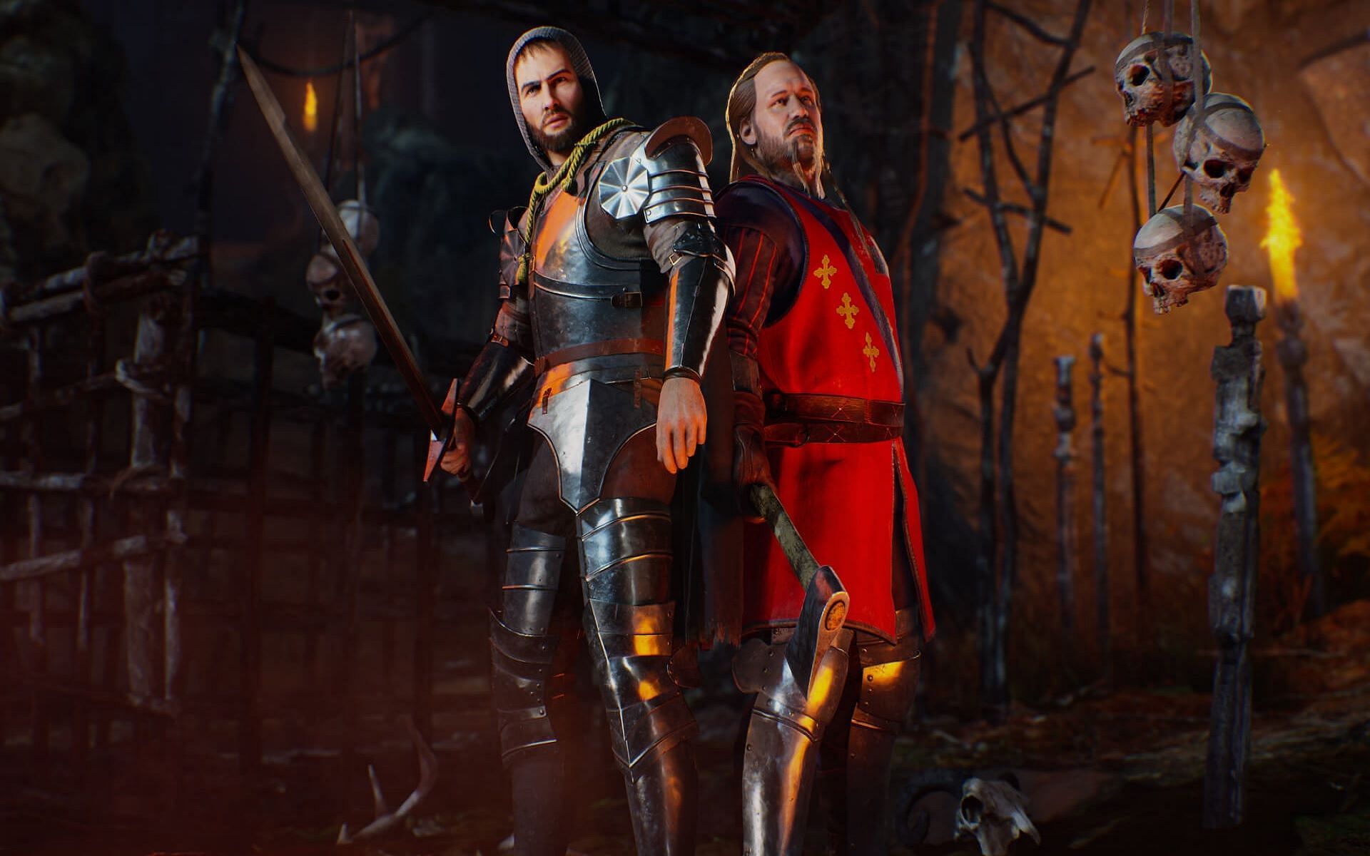 Arthur and Henry, two playable Survivors (Image via Saber Interactive)