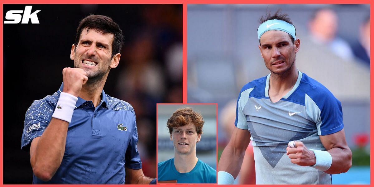 Jannik Sinner feels Nadal and Djokovic are not in as much trouble as they appear to be