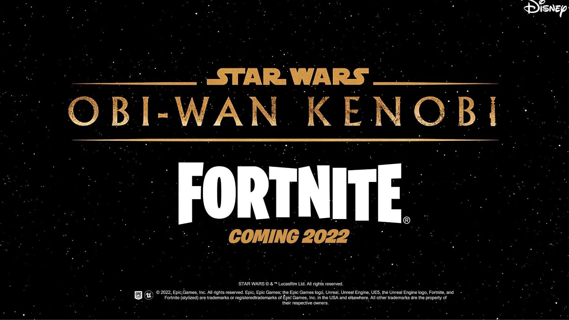 New Fortnite tease leaks possible Obi-Wan or Anakin Skywalker skin in ...