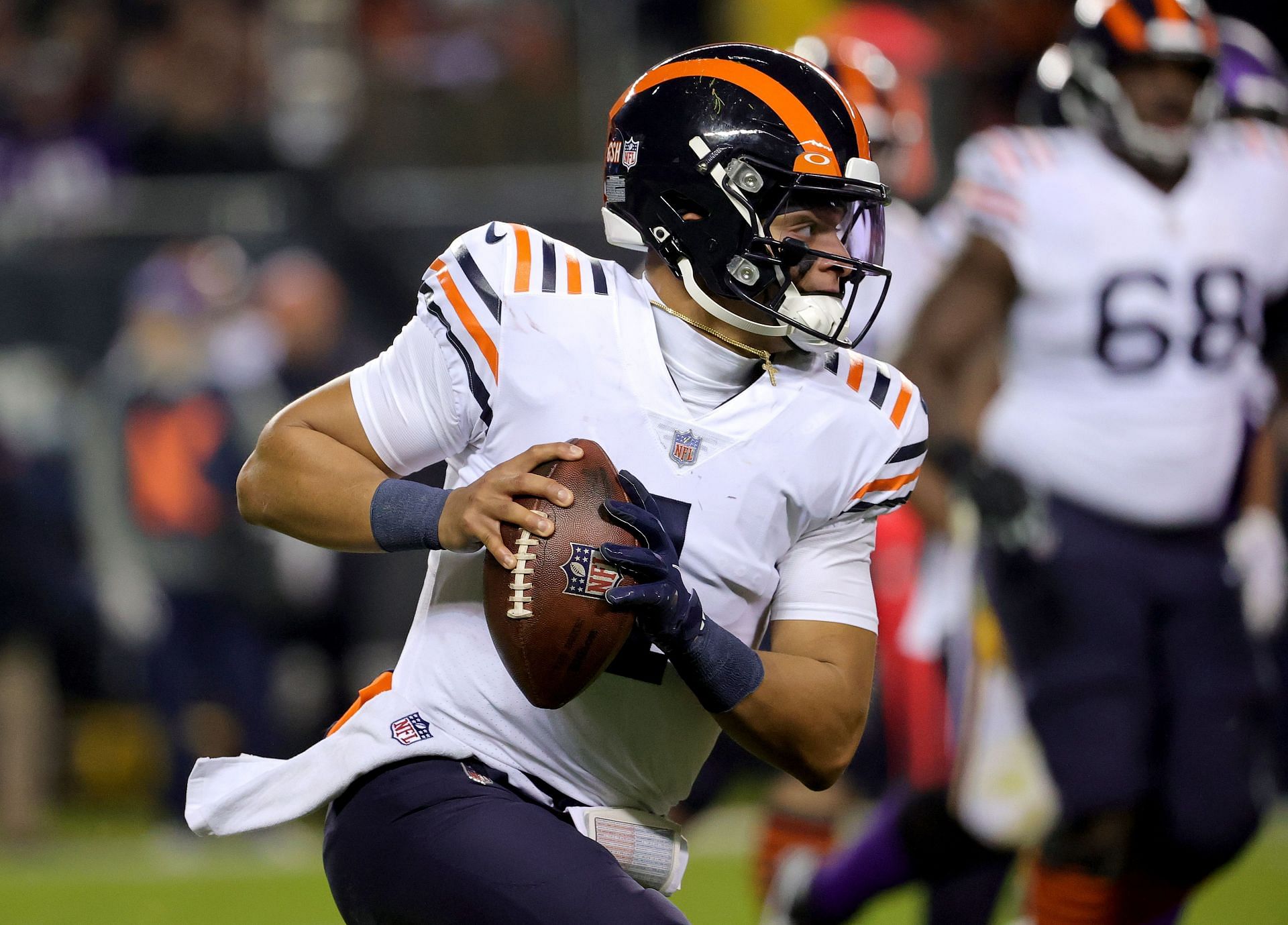 Bears quarterback Justin Fields