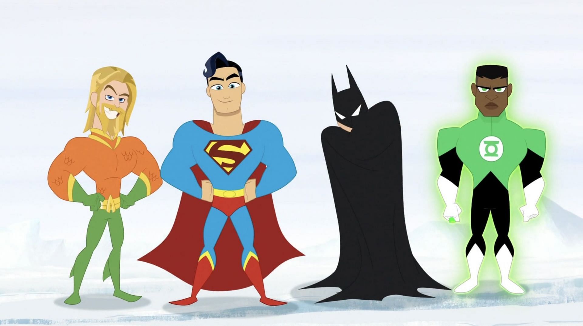 The Justice League (Image via Cartoon Network)