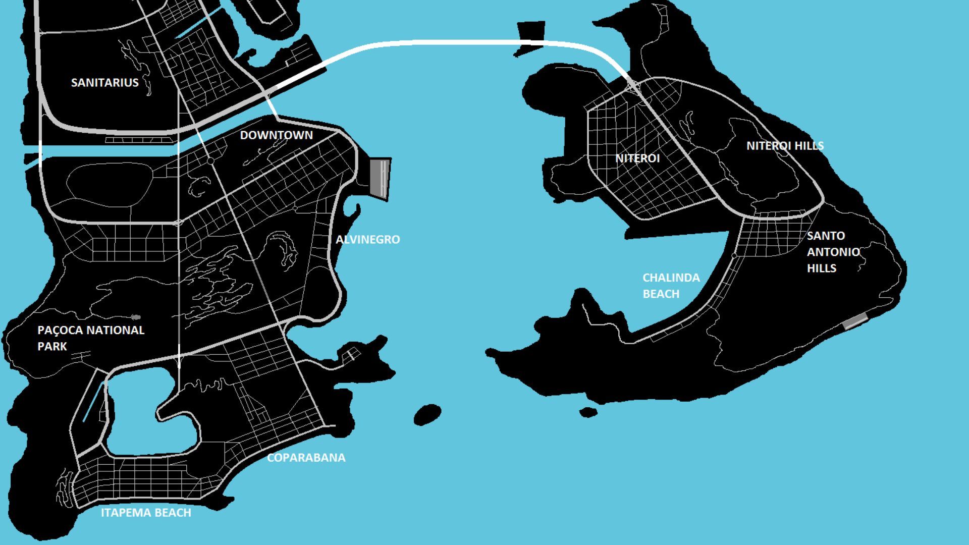 GTA 6 NEWS & LEAKS on X: Some others GTA 6 Map Locations Vs Real Life.  Credits. Dr1dex and the GTA VI Mapping Community.   / X