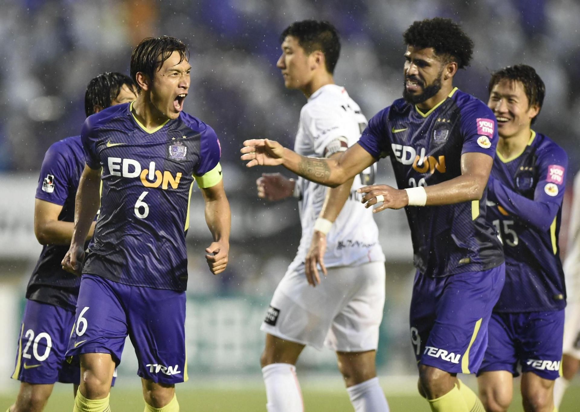 Gamba Osaka and Sanfrecce Hiroshima meet in their J1 League fixture on Wednesday