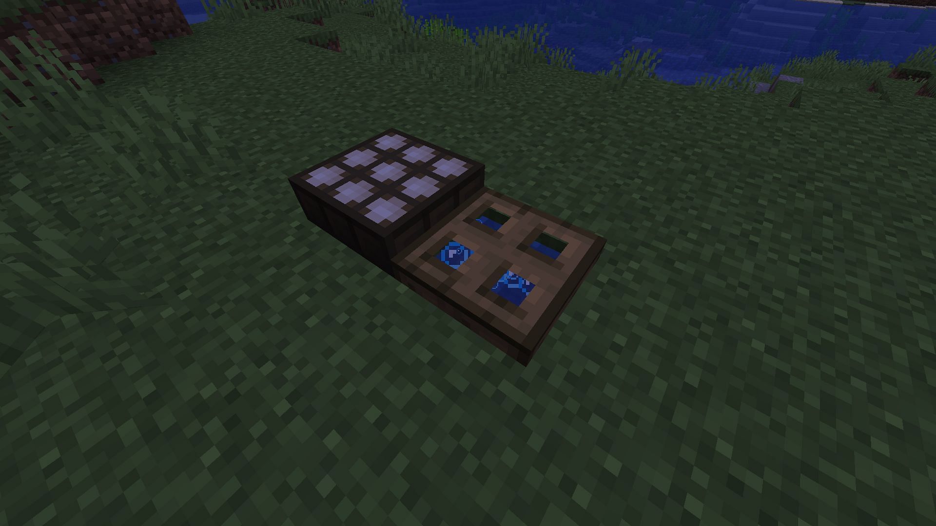 How to make ender pearl stasis chamber in Minecraft