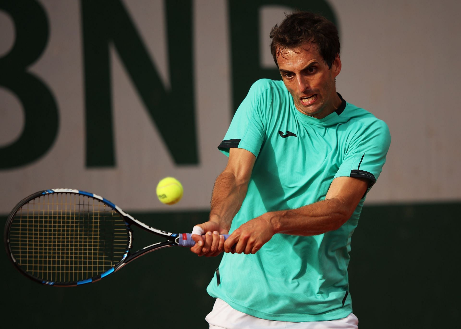 Albert Ramos Vinolas at the 2022 French Open.