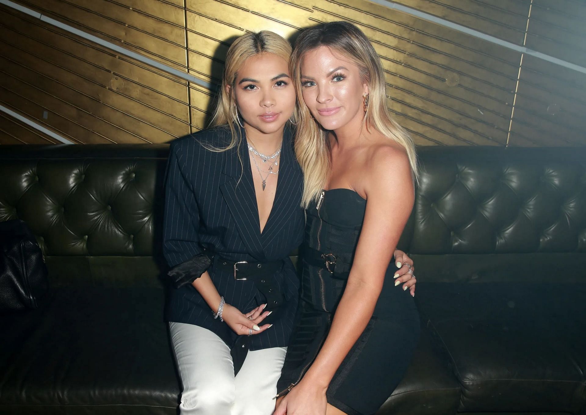 Hayley Kiyoko and Becca Tilley in 2018 (Image via Rich Fury/Getty Images)
