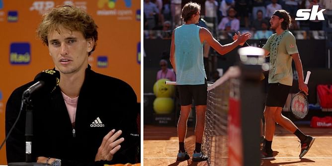 "You're trying to get a controversy out of me, which you're not going to get"- Alexander Zverev when asked if he'd ever be friends with Stefanos Tsitsipas
